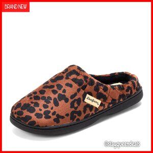 Memory Foam Indoor Outdoor Slippers Wide Widths Quilted Cuff Clog